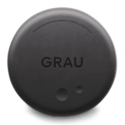 Tischleuchten * GRAU Akkuleuchte Aluminium