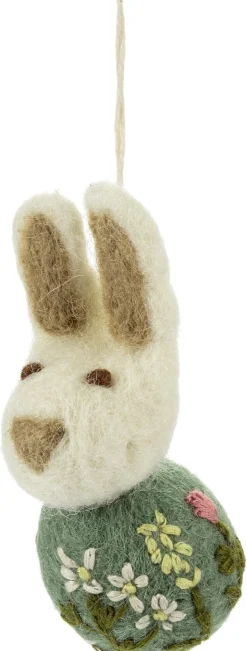 Osterdekoration * Én Gry & Sif Anhänger Osterhase Filz bestickt