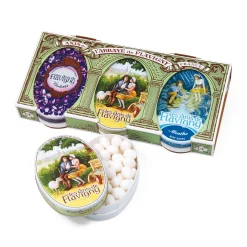Bonbons * Anis de l’Abbaye de Flavigny Anispastillen Natur - Veilchen - Minze