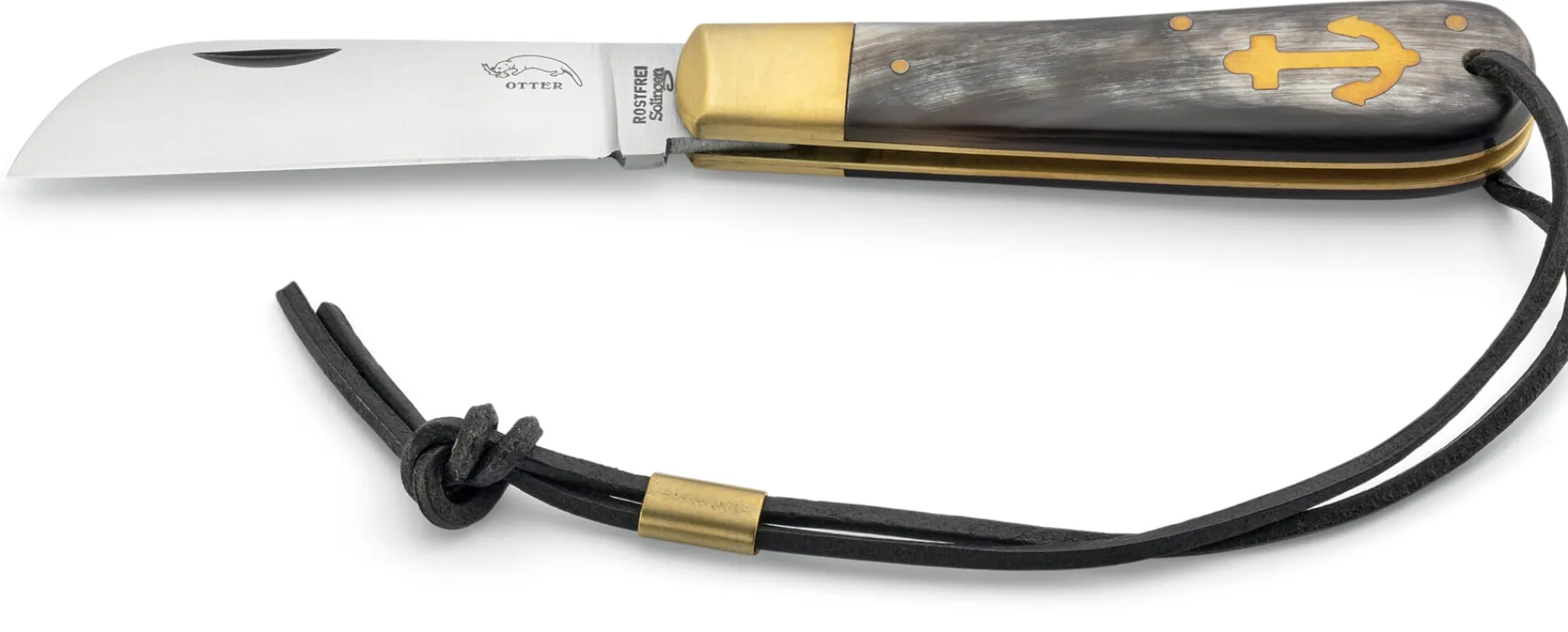 Outdoorausrüstung|Werkzeug & Werkstatt * Otter-Messer Ankermesser Bunthornheft