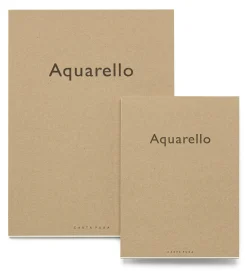 Notizblöcke * Carta Pura Aquarell- und Zeichenblock Baumwollpapier