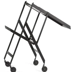 Kleinmöbel|Tische * Alessi Arbeits- und Serviertisch Plico, rollbar