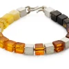 Schmuck * Marcin Zaremski Armband Bernsteinwürfel