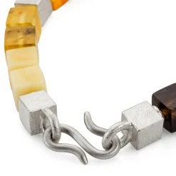 Schmuck * Marcin Zaremski Armband Bernsteinwürfel