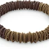 Schmuck * Ménard Armband Edelstahlfedern, Kupfer-Gold