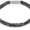 Schmuck * Maria Rzewuska Designerschmuck Armband gestrickt, Silber oxidiert