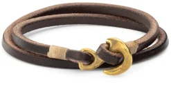 Schmuck|Schmuck * Timeless Leather Craftsmanship Arband Rindeder Braun