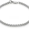 Schmuck * Ménard Armband Venezianer eckig, Silber