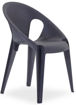 Gartenstühle * Magis Armlehnstuhl Bell Chair Schwarz