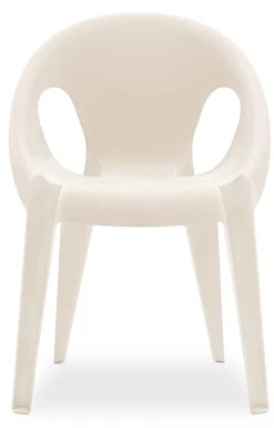 Gartenstühle * Magis Armlehnstuhl Bell Chair Weiß