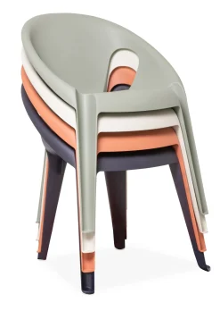 Gartenstühle * Magis Armlehnstuhl Bell Chair Weiß