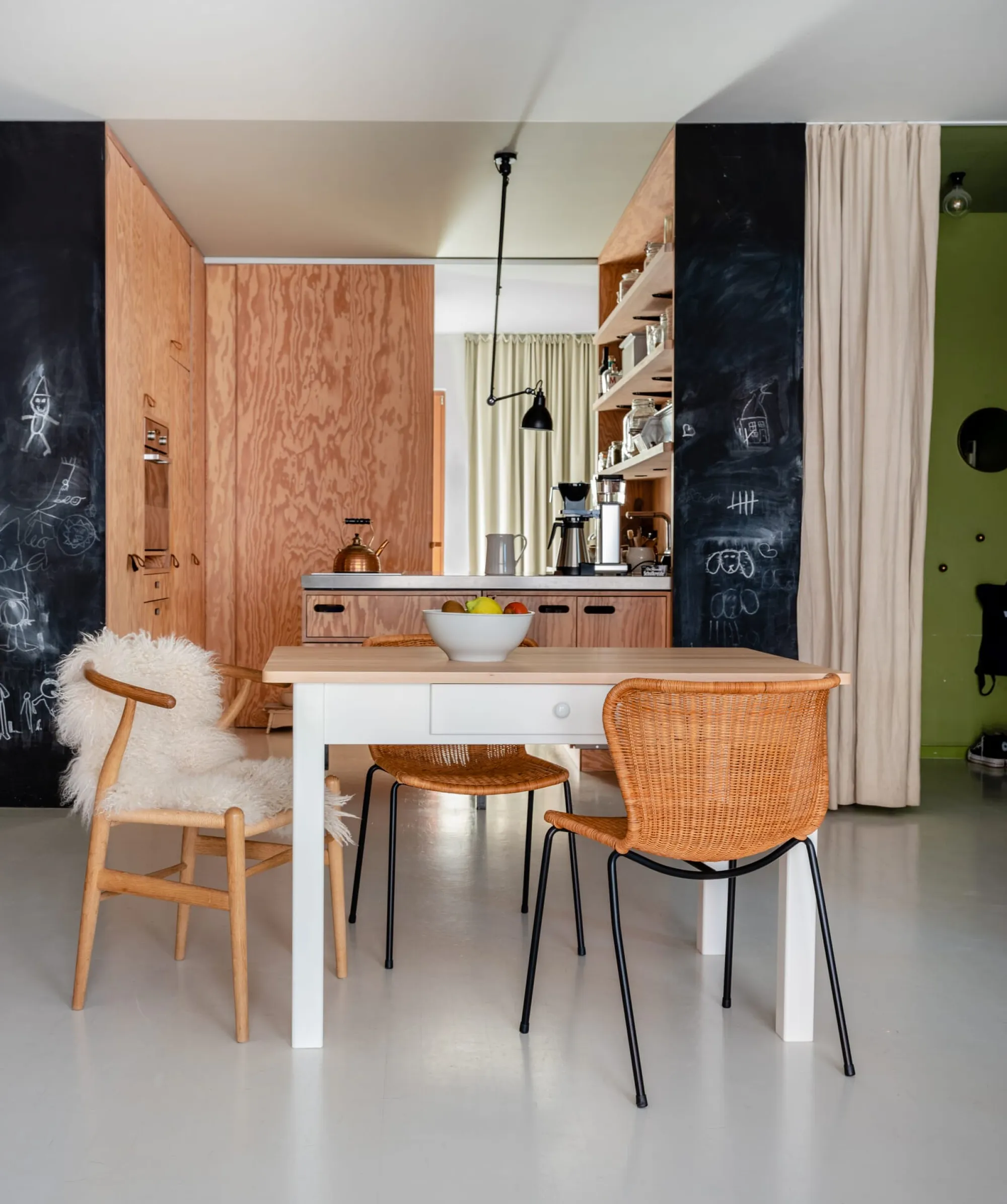 Küchenmöbel|Sitzmöbel * Carl Hansen & Son Armlehnstuhl CH 24 Eichenholz