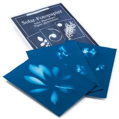 Physikalisches Spielzeug * AstroMedia Cyanotypie-Papier