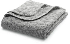 Decken|Wohnaccessoires * Disana Babydecke Merino-Schurwolle Grau