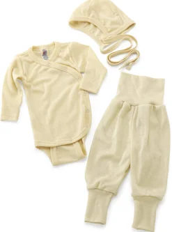 Kinderbekleidung|Babykleidung * Engel Babyhose Merinowolle-Seide