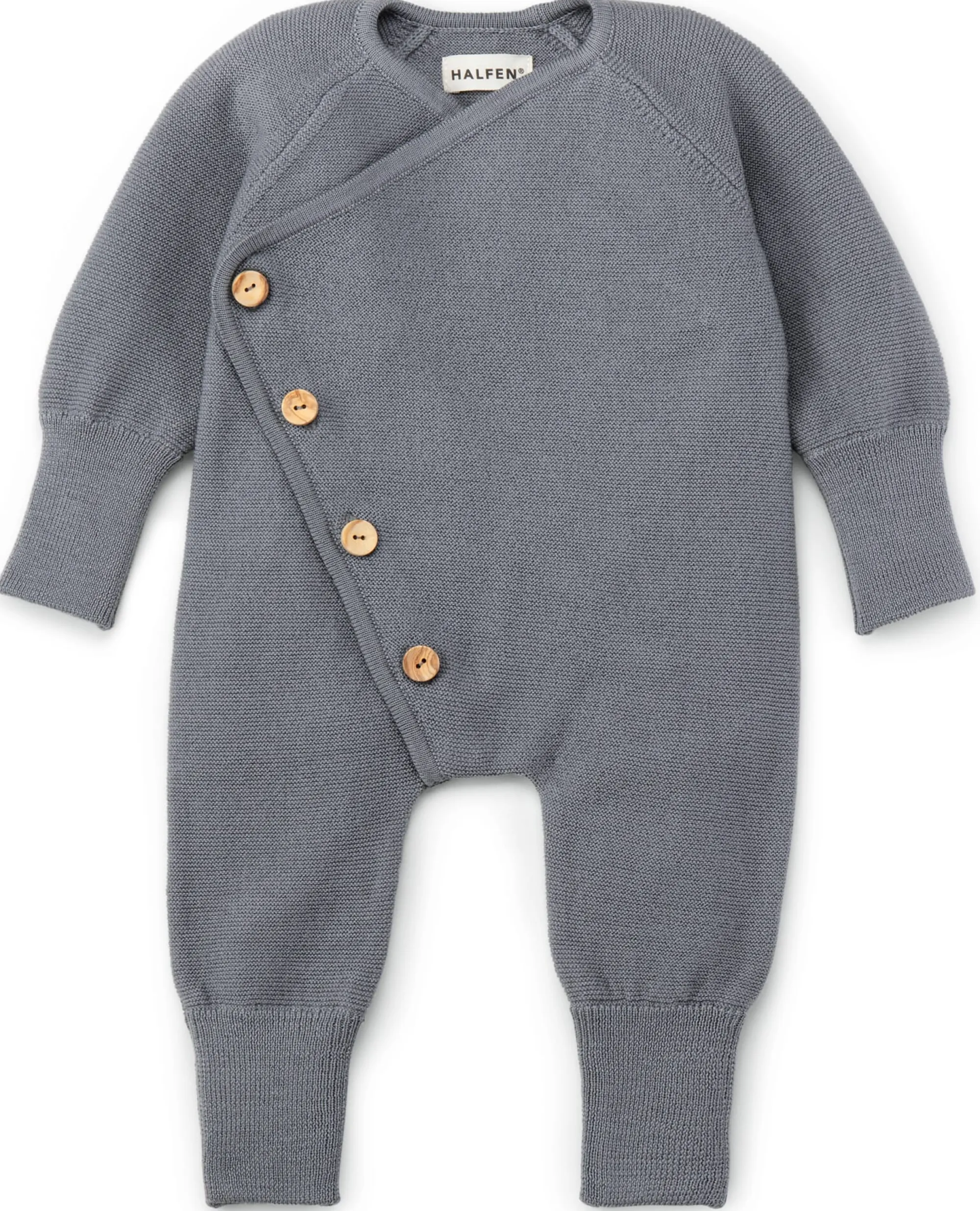 Babykleidung|Kinderbekleidung * Halfen-Strickerei Baby-Strampler Merinowolle