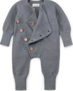 Babykleidung|Kinderbekleidung * Halfen-Strickerei Baby-Strampler Merinowolle