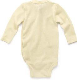 Babykleidung|Kinderbekleidung * Engel Baby-Wickelbody Merinowolle-Seide Natur