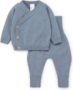 Kinderbekleidung * Mamelo Baby-Wickeljacke Merinowolle