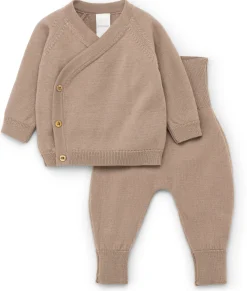 Kinderbekleidung * Mamelo Baby-Wickeljacke Merinowolle