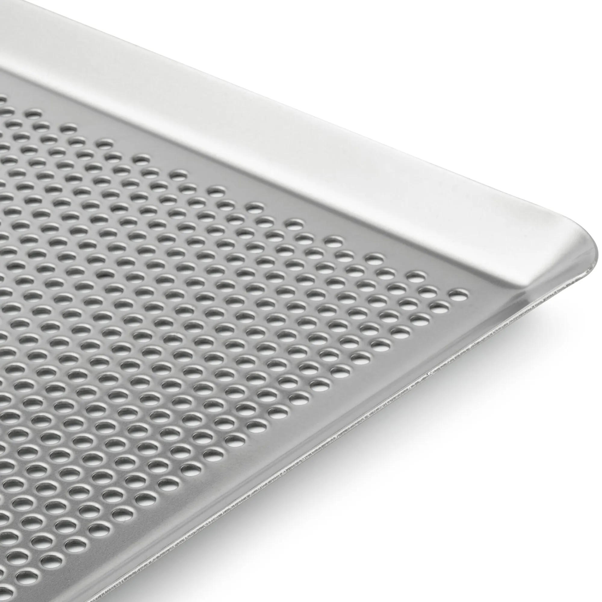 Backzubehör * de Buyer Backblech Edelstahl perforiert (40 × 30 cm)