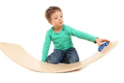 Sportgeräte|Holzspielzeug * TicToys Balanceboard Buchenholz