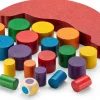 Holzspielzeug|Gesellschaftsspiele * Erzgebirgische Holzspielwaren Ebert Balance-Spiel Buchenholz
