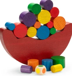 Holzspielzeug|Gesellschaftsspiele * Erzgebirgische Holzspielwaren Ebert Balance-Spiel Buchenholz
