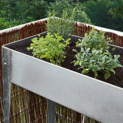 Hochbeete * Herstera Garden Balkonhochbeet Stahl verzinkt