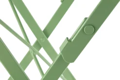 Gartentische * Demar Forge Balkonklapptisch Stahl quadratisch Blassgrün