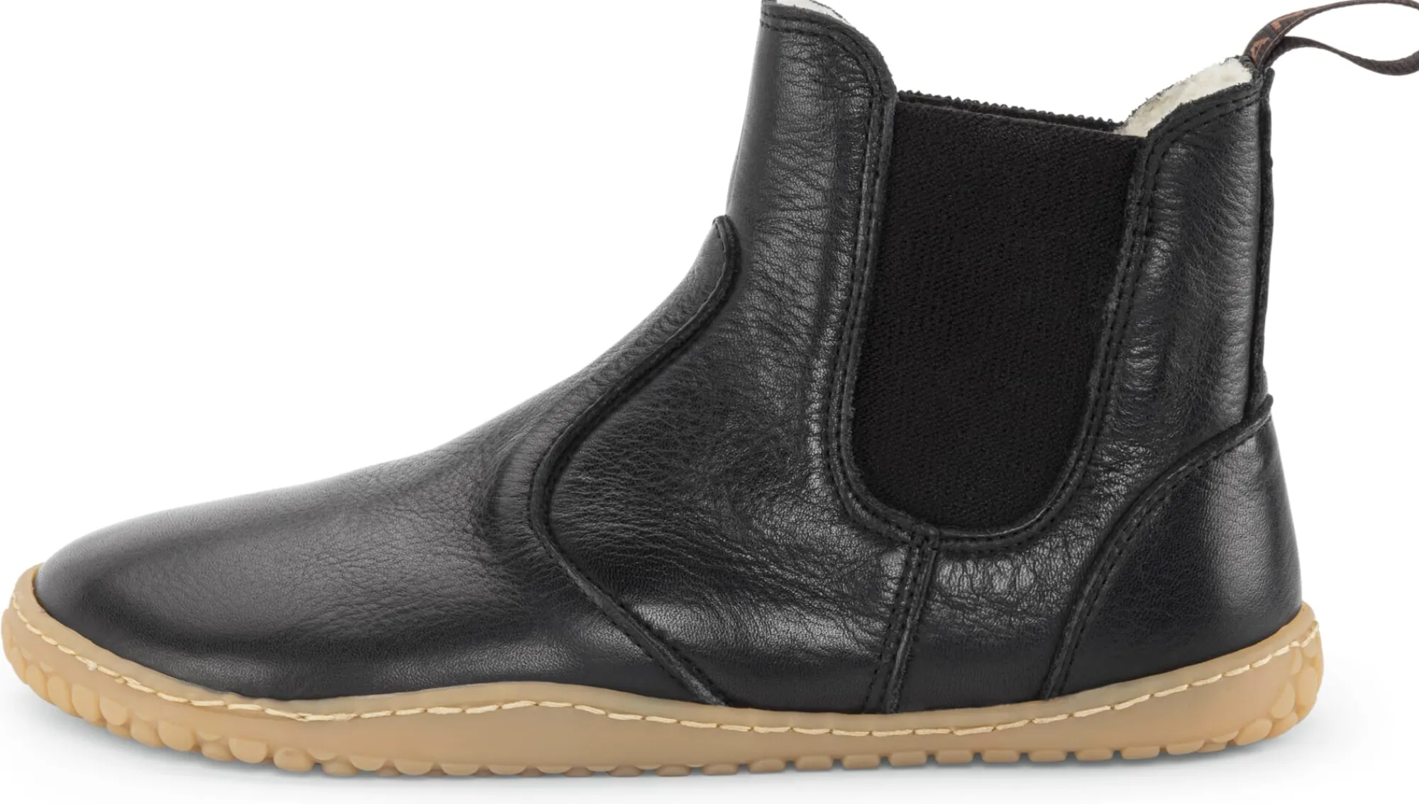Stiefel|Klassische Damenschuhe * Grand Step Shoes Barfuß-Chelsea-Boot Schwarz