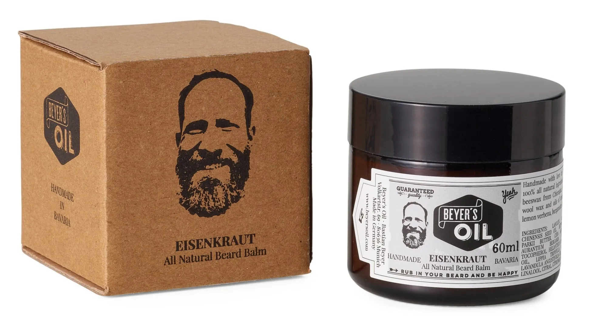 Bartpflege * Beyer's Oil Bartbalsam Eisenkraut