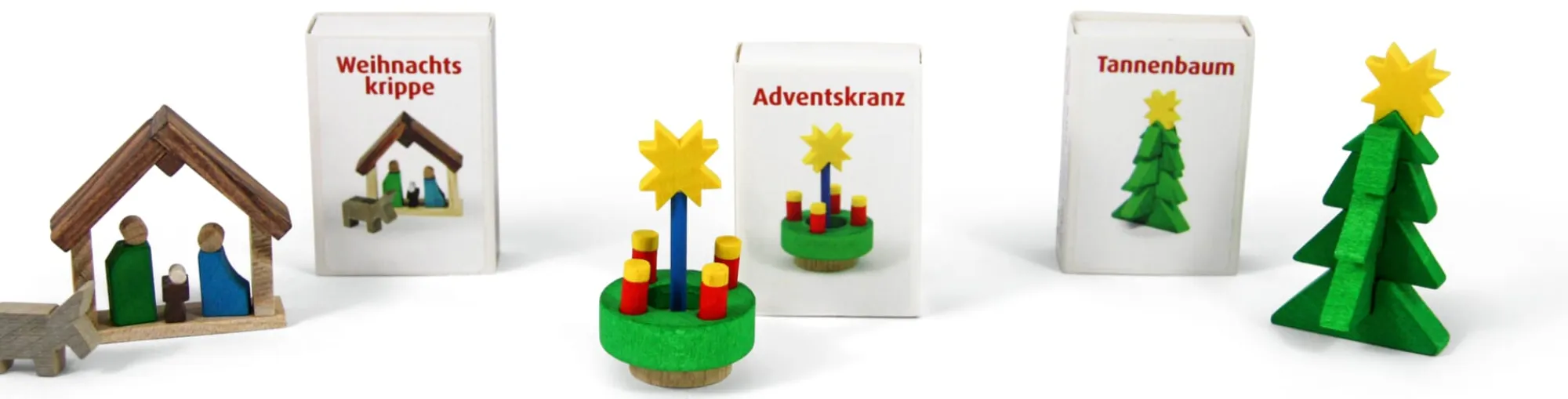 Bausätze|Holzspielzeug * SIGHTBOX Bausatz Weihnachten