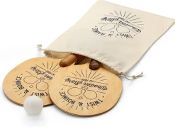 Holzspielzeug|Bewegungsspiele * Wooden Story Beachball-Set für Kinder