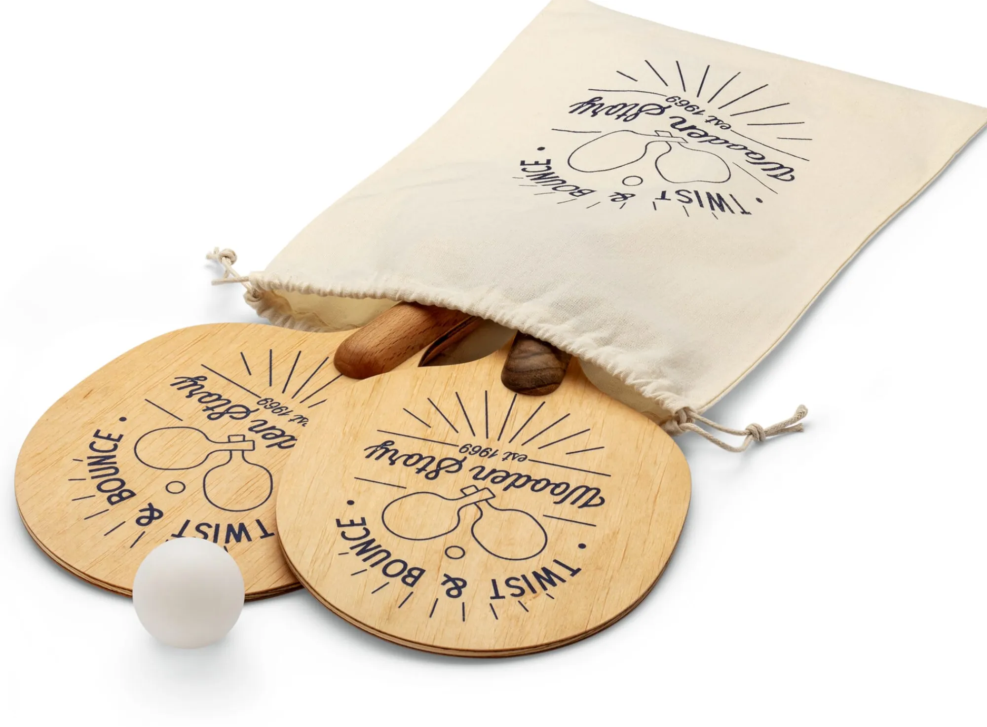 Holzspielzeug|Bewegungsspiele * Wooden Story Beachball-Set für Kinder