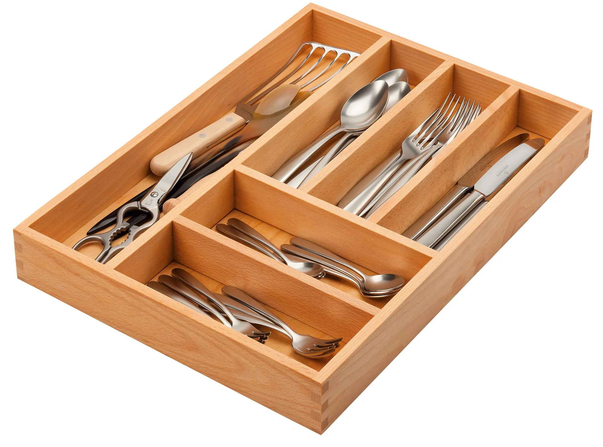 Besteckeinsätze * BREKA Besteckeinsatz Buchenholz