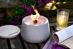 Gartenfackeln|Gartenbeleuchtung * Beske-Manufaktur Betonfeuer Konus