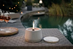 Gartenfackeln|Gartenbeleuchtung * Beske-Manufaktur Betonfeuer Konus
