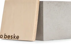 Gartenfackeln * Beske-Manufaktur Betonfeuer Würfel