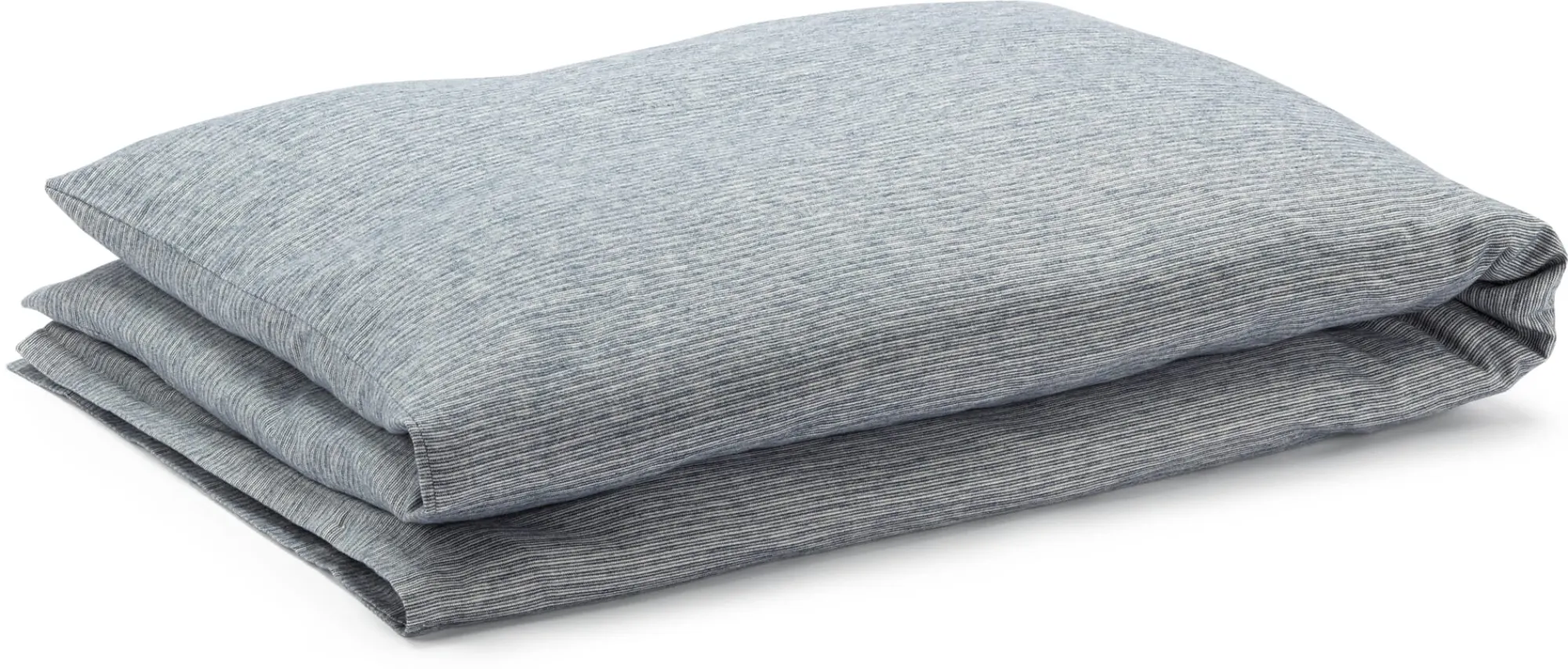 Bettwaren & Bettwäsche * Sampedro Bettbezug Flanell Fischgrat Blau