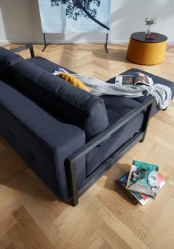 Sitzmöbel * Innovation Living Bettsofa Bifrost Dunkelblau