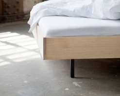 Schlafmöbel * bartmann berlin Bett Unidorm Grau
