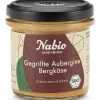 Herzhafte Brotaufstriche * NABA Feinkost Bio-Aufstrich Aubergine-Bergkäse