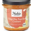 Herzhafte Brotaufstriche * NABA Feinkost Bio-Aufstrich Gegrillte Paprika Cashew