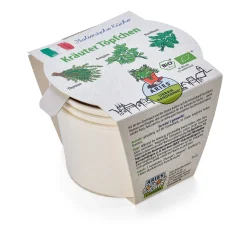 Gemüsesamen|Gemüsepflanzen * ARIES Umweltprodukte® Bio-Aussaatset Italienische Küchenkräuter