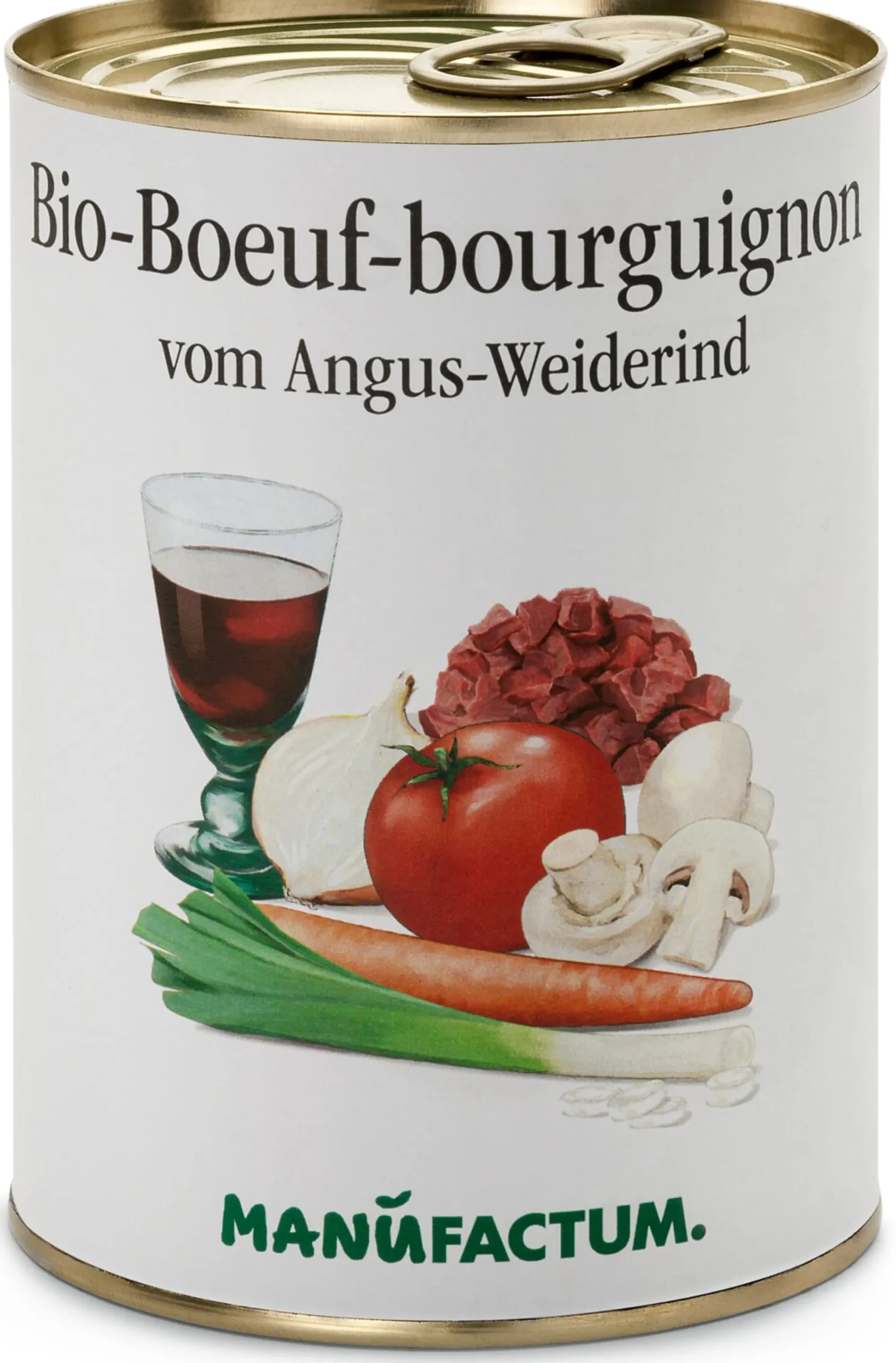 Fertiggerichte * Manufactum Bio-Boeuf-bourguignon vom Angus-Weiderind