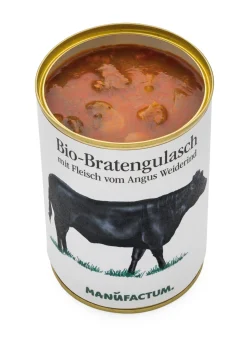 Fertiggerichte * Manufactum Bio-Bratengulasch mit Fleisch vom Angus-Weiderind