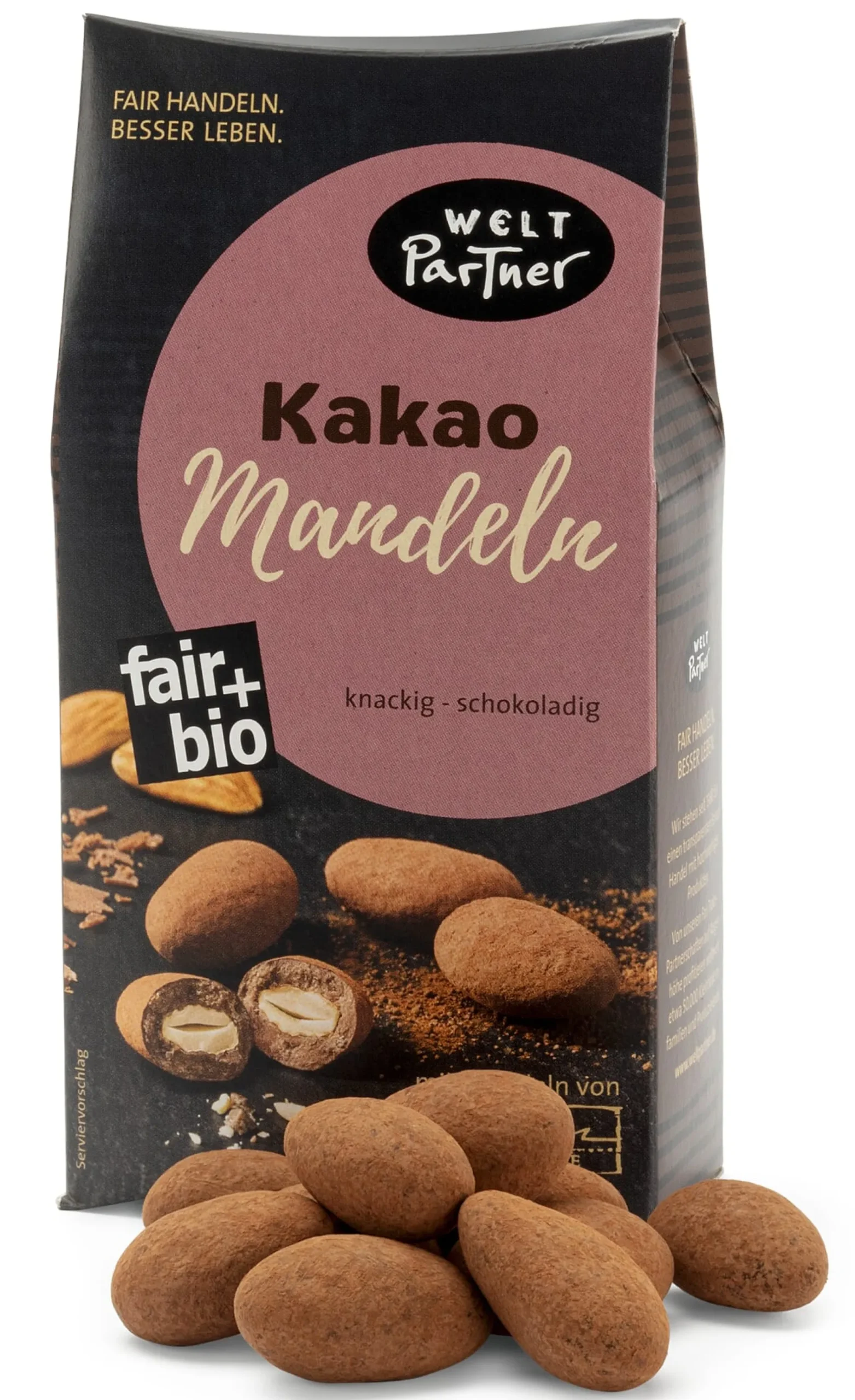 Pralinen * WeltPartner Bio-Kakao-Mandeln
