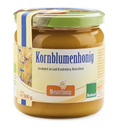 Honig * Meisterhonig Bio-Kornblumenhonig aus Brandenburg