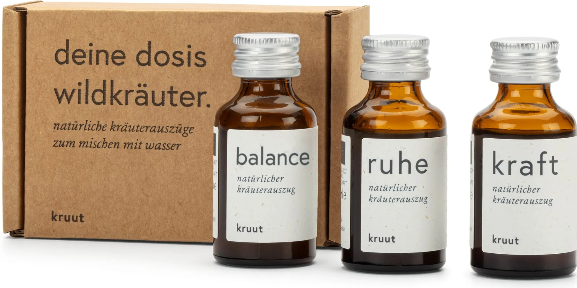 Tee * Kruut Bio- Dreierset